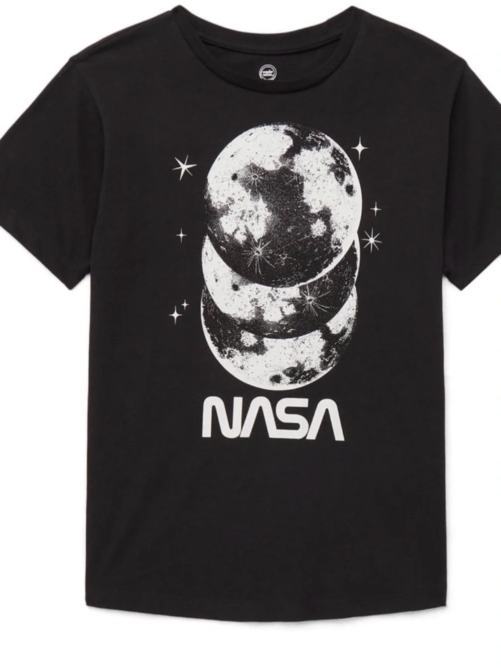 Black Graphic Kids T‑Shirt